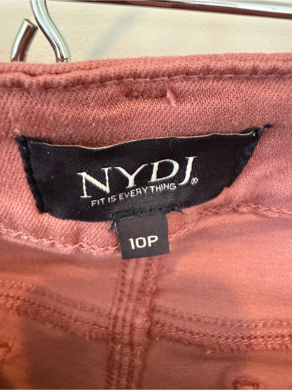 NYDJ Straight Leg Jeans in Dusty Rose - Picture 5 of 8